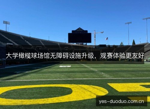 大学橄榄球场馆无障碍设施升级,观赛体验更友好 大学橄榄球场馆无障碍设施升级,观赛体验更友好